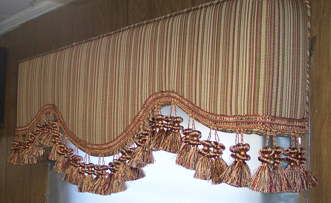 Anthem upholstered cornice boards